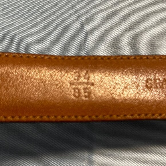 Saks Fifth Avenue Black Leather Belt Women\'s size 34 Width - 1 inch main image 8